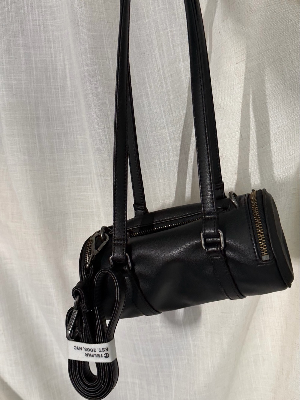 TELFAR SMALL DUFFLE BLACK & DUST BAG